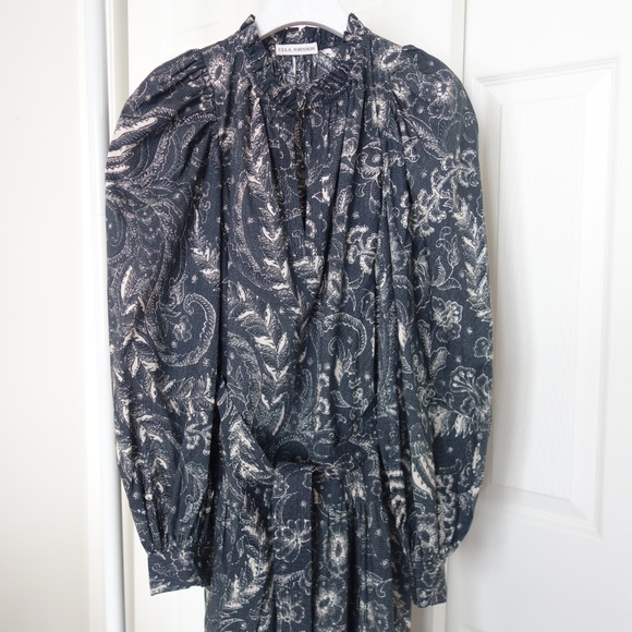 ULLA JOHNSON Dolores Dress - blackbird - Picture 7 of 11